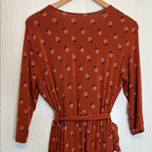 Matilda Jane Isn’t It Lovely Faux Wrap Dress L - Picture 4 of 7
